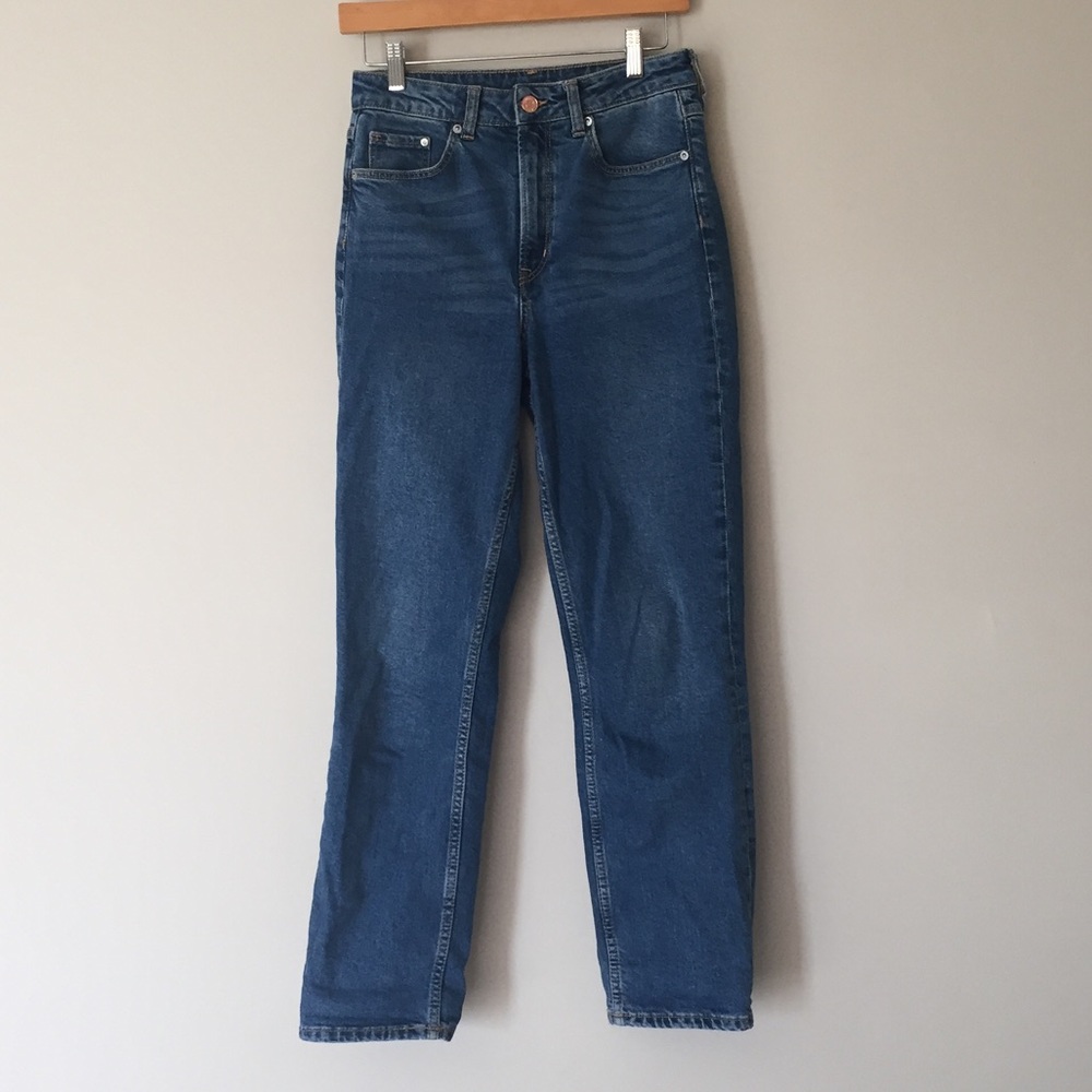 Vintage High Waisted Slim Jeans